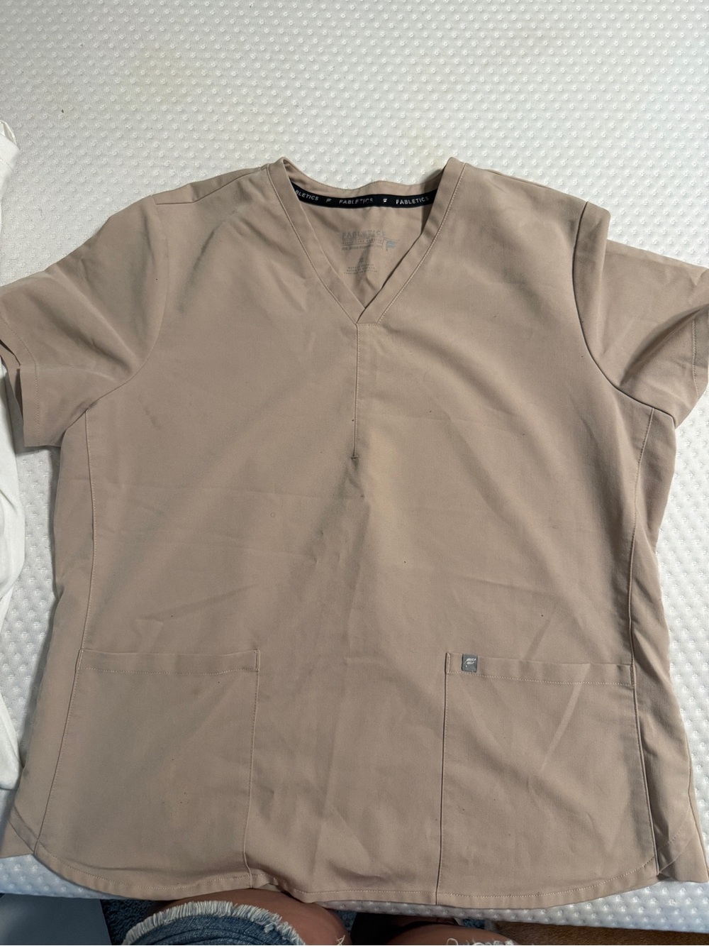 Fabletics Tan Scrub Set